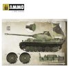 AMMO of Mig Jimenez 6015 ILLUSTRATED GUIDE OF WWII LATE GERMAN VEHICLES (English, Spanish)